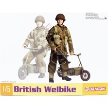 Dragon 75034 1/6 Ölçek, İngiliz Bisikleti (Welbıke) Plastik Model Kiti