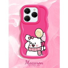 HONTINGA Tecno Spark 20 Pro Uyumlu Kılıf Düşüme Önleyici Basitlik Anti Düşme Kamera Koruyucu Basit Kırmızı Yumuşak Silikon Couple Telefon Kılıfı Karikatür Desen K9-0259