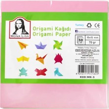 Südor MN10-3 Origami Kağıdı 14,8 cm Kare Renkli Kağıt ile Origami Yapın