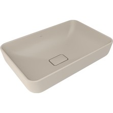 Turkuaz Kale Zero 2.0 60x40 Cm Mat Vizon Dikdörtgen Çanak Lavabo