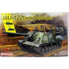 Dragon 6787 1/35 Ölçek, JSU-122 Vs Panzerjager Rus Tank Avcısı, Plastik Model Kiti