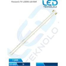 OEM Panasonic TX-L32E5E LED Bar 2 Parca 32 Inc