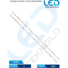 OEM Arçelik A32 A 550 B 2 Parça 32 Inc Tv LED Bar