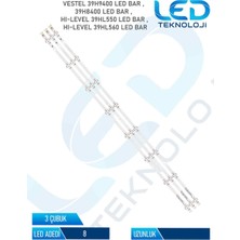 OEM Vestel 39H9400 Tv LED Bar 3 Parca 39 Inc
