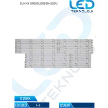 OEM Sunny SN050LD8050-SSDU 10 Parca 50 Inc Tv LED Bar