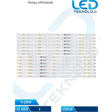 OEM Philips 49PUS6401  14 Parca 49 Inc Tv LED Bar
