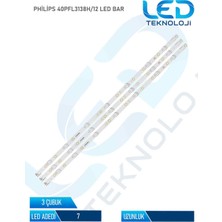 OEM Philips 40PFL3138H/12 Tv LED Bar 3 Parca 40 Inc