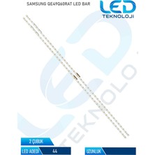 OEM Samsung QE49LS01TAUXTK Tv LED Bar 2 Parça 49 Inc