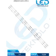 OEM RF-AZ400017AE30 3 Parça 32 Inc Tv LED Bar