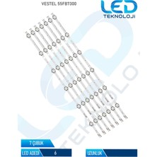 OEM Vestel V15_55INCH_FHD_REV06 7 Parca 55 Inc LED Bar