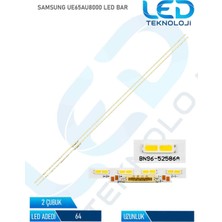 OEM Samsung UE65AU8000 2 Parça 65 Inc Tv LED Bar