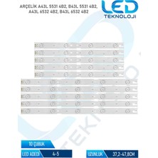 OEM SAMSUNG_2015ARC430_3228_R04_REV1.0_150716 10 Parça 43 Inc Tv LED Bar