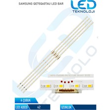 OEM Samsung QE75Q60TAU 4 Parça 75 Inc Tv LED Bar