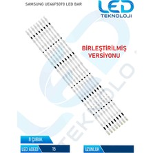 OEM Samsung UE46F5070 Tv LED Bar 8 Parça 46  Inc