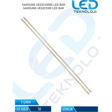 OEM Samsung UE32C40000 Tv LED Bar 2 Parca 32 Inc