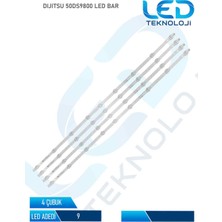 OEM Dijutsu 50DS9800 LED Bar 4 Parca 50 Inc