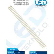 OEM Lg 42LE5300 4 Parca 42  Inc Tv LED Bar