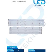 OEM Sunny SN49ABD2100 10 Parca 49 Inc Tv LED Bar