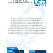 OEM Philips 50PUS6262/12 Tv LED Bar 10 Parca 50 Inc