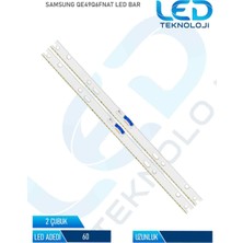 OEM Samsung QE49Q6FNAT Tv LED Bar 2 Parca 49 Inc