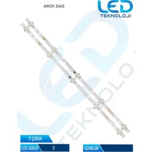 OEM Awox 2460 2 Parça 24 Inc Tv LED Bar