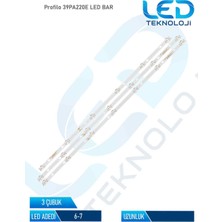 OEM Profilo 39PA220E 3 Parça 39  Inc Tv LED Bar
