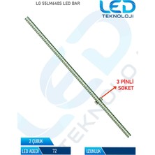 OEM Lg 55LM640S 2 Parca 55 Inc Tv LED Bar