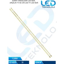 OEM Arcelik 82-210 Tv LED Bar 2 Parca 32 Inc