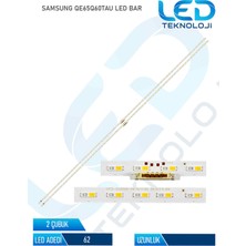 OEM Samsung QE65Q60TAU 2 Parça 65 Inc Tv LED Bar