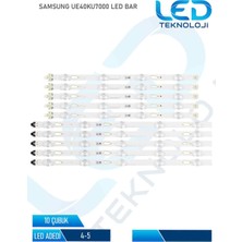 OEM Samsung UE40KU7000 LED Bar 10 Parca 40 Inc