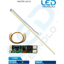 OEM Monitor LED  2 Parça 15-24 Inc LED Bar