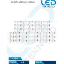 OEM Samsung UE65H6470 16 Parca 65  Inc Tv LED Bar