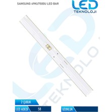OEM Samsung UE49KU7500U 2 Parca 49 Inc Tv LED Bar