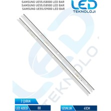 OEM Samsung UE55JS8000 2 Parca 55  Inc Tv LED Bar