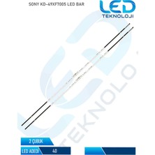 OEM Sony KD-49XF7005 LED Bar 2 Parca 49 Inc