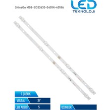 OEM Arçelik A24L5845 4b Tv LED Bar 2 Parça 24 Inc