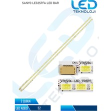 OEM Sanyo LE32S7FA LED Bar 2 Parca 32 Inc