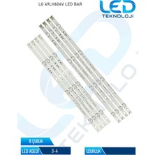 OEM Lg 49LH604V 8 Parca 49 Inc Tv LED Bar