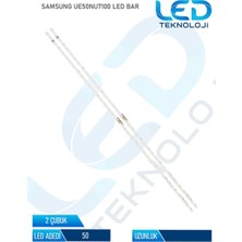 OEM Samsung UE50NU7100 Tv LED Bar 2 Parça 50 Inc