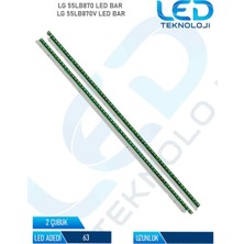 OEM Lg 55LB870 2 Parca 55  Inc Tv LED Bar