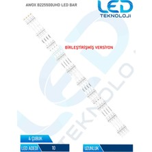 OEM Awox B225500UHD 4 Parca 55 Inc Tv LED Bar