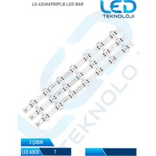 OEM Lg 43UK6950PLB LED Bar 3 Parca 43 Inc