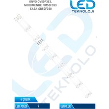 OEM Onvo OV50F353 4 Parça 50 Inc Tv LED Bar