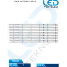 OEM Awox B206500S 12 Parca 65 Inc Tv LED Bar