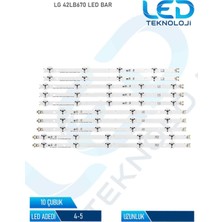 OEM Lg 42LB670 10 Parca 42 Inc Tv LED Bar