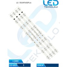 OEM Lg 55UM7450PLA 4 Parça 55 Inc Tv LED Bar