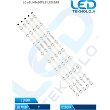 OEM Lg 65UM7400PLB 5 Parca 65 Inc Tv LED Bar