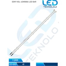 OEM Sony KDL-42W800A LED Bar 2 Parca 42 Inc