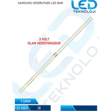OEM Samsung UE50RU7400 Tv LED Bar 2 Parca 50 Inc