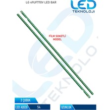 OEM Lg 49UF770V 2 Parca 49 Inc Tv LED Bar